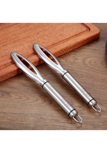 Balık Terazisi Kazıma Rendeleri Hızlı Çıkarma Balık Temizleme Soyucu Kazıyıcı Balık Kılçığı Cımbız