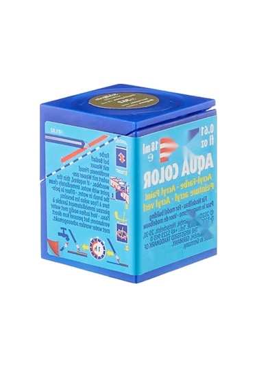 Su Bazlı Akrilik Maket Boyası - Grimsi Yeşil - 18 Ml 0.2 L