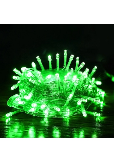 Ack Led Süsleme Işığı Yeşil Işık 100 Ledli 10 Mt As90-00405