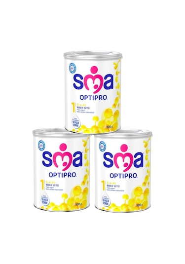 Sma Optipro 1 Probiyotik Bebek Sütü 800 G 3 Adet
