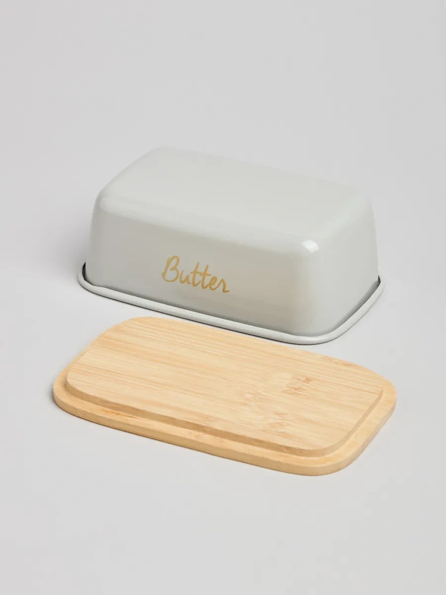 Agness Tereyağı Ve Peyniri İçin Kapaklı Sosluk 167237497 Gri