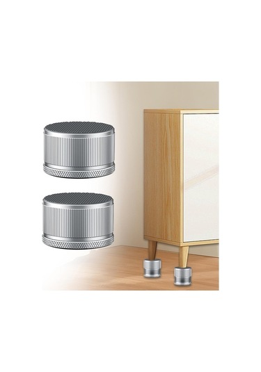 Besthome1 2 Adet Suntek Kanepe Masa Yükselticileri Çamaşır Gümüş Gümüş