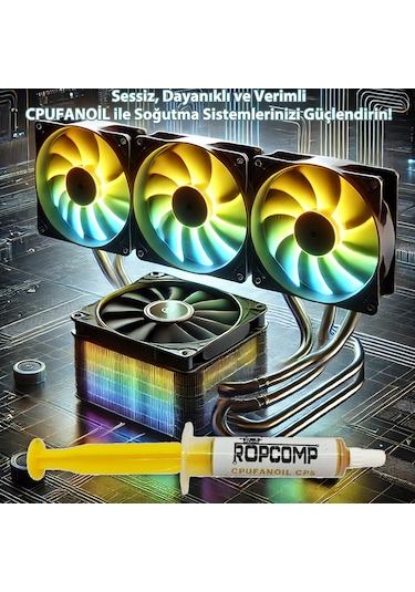 Ropcomp Cpufanoil Cpu Sıvı Soğutucu Fan Mili Yağı Cp5