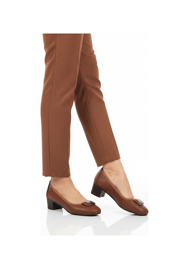 Pierre Cardin Taba Kadın Kısa Topuklu Ayakkabı Pc-54940 Z Taba Pierre Cardin Taba Kadın Kısa Topuklu Ayakkabı Pc-54940 Z Taba