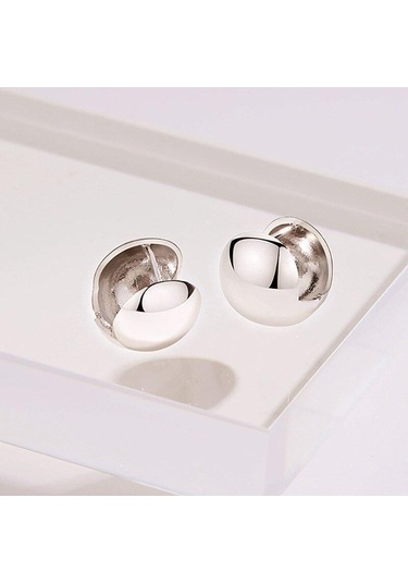 Gümüş Moda Paslanmaz Çelik Altın Renk Küçük Boncuk Küpe Kadınlar İçin Zarif Düğün Parti Gelin Takı Hediye Alerjiyi Önlemek