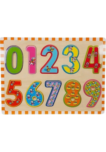 5215 -puzzle Numbers 10 Parça