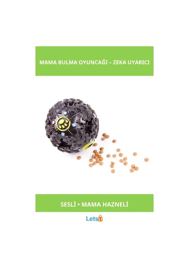 Sesli Kedi Köpek Mama Bulma Oyuncağı Dayanıklı Aktif Oyun Aracı