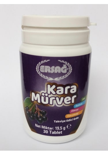 Ersağ Kara Mürver Gıda Takviyesi