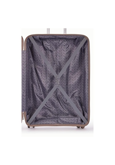 Benetton Trolley Valiz Şampanya Büyük Boy 14bnt8002-01-smp Şampanya Altın