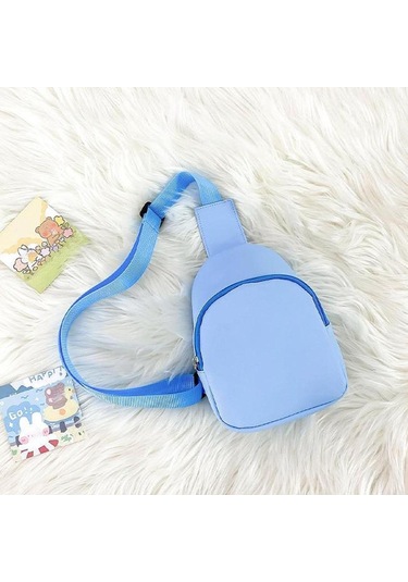Suntek Çocuklar Için Çapraz Askılı Çanta Sevimli Hediye MAvi