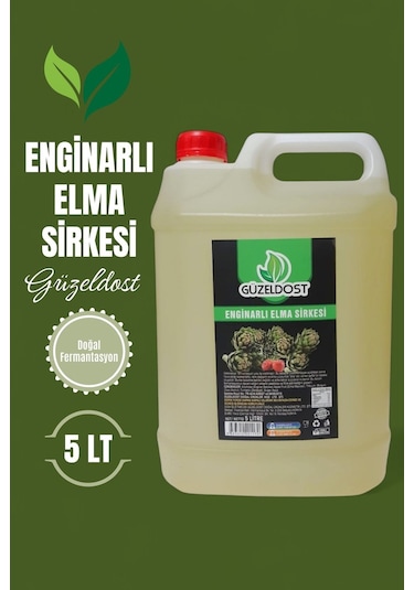 Enginar Sirkesi 5 Litre Katkısız Ev Yapımı Saf Ve Doğal Lezzet