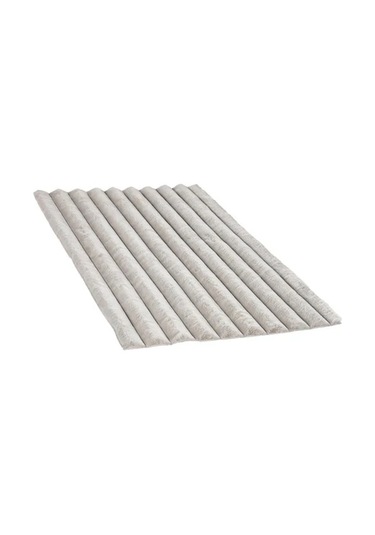 Apex Halı Linio 8055 Gri Peluş Kaymaz Taban Dekoratif Halı