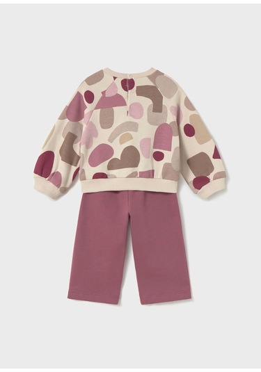 Mayoral Kız Çocuk Sweatshirt Takım 2845 Pembe