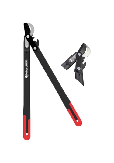 Kamikaze Km-770 İki Ellik Dal Budama Makası 72 Cm, 50 Mm Kesim Kapasitesi, Dişli Sistemli Bypass Kesim, Profesyonel