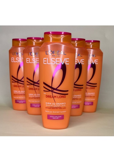 L'Oréal Paris Elseve Dream Long Onarıcı Bakım Şampuanı 6 x 285 ML