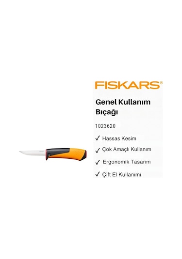 Fiskars Bileyicili Zanaatkar Bıçağı 1023620