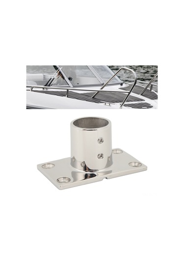 Lemestar Tekne Gemi Yat Gövde Körüğü Tutucu, 316 Paslanmaz Çelik, 90 Derece 25mm, Sabit Performanslı, Kolay Kurulum, Gümrük Donanımı Parçası