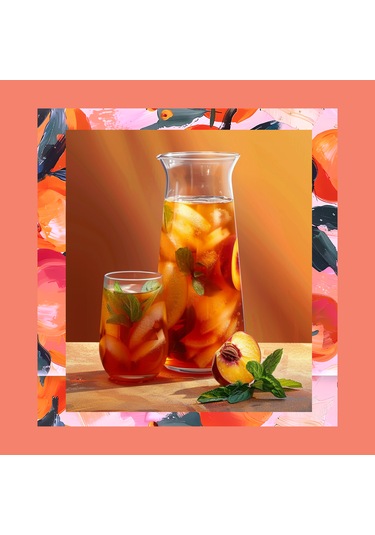 Peach Rooibos Ice Tea Pack - Soğuk Çay Paketi, 5x20 Gr