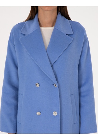 Pierre Cardin Kadın Mavi Kaban 50308929-vr036 Mavi