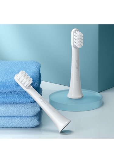 Hallow Xiaomi Mijia T100 İçin Grup Diş Fırçası Kafası 3 Adet