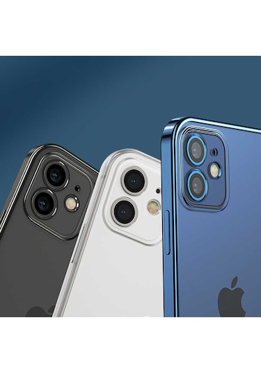 Benks Apple Uyumlu iPhone 12 Benks Matte Electroplated TPU Kapak ZORE-218840