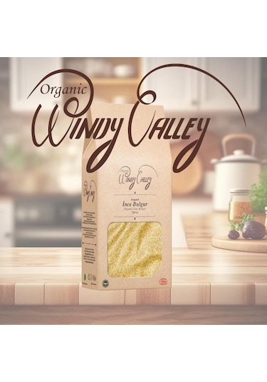 Windy Valley Organik Köftelik İnce Bulgur 750 G