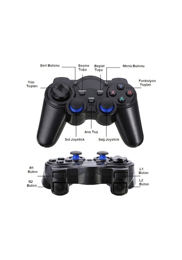 TriLine 2.4 GHz Kablosuz Android Telefon Oyun Kolu Gamepad