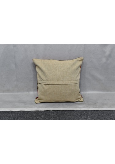 Zehra Abla Halı Yeni El Dokuma Dekoratif Kilim Kırlent Yastık Kılıfı 6705 Çok Renkli