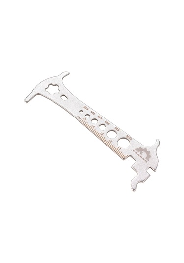 Xiyyadms Dağ Bisikleti Zincir Aşınma Ölçer - Paslanmaz Çelik Zincir Ölçme Aleti