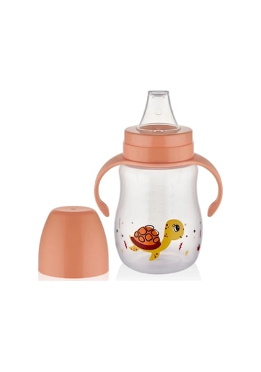 Babyjem Damlatmayan Suluk Alıştırma Bardağı 250 ml Turuncu