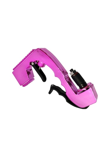 Dancemonkey Plastik Metal Kabarcıklı Blaster Şampanya Şişesi Fışkırtma Tabancası Vişne Çürüğü