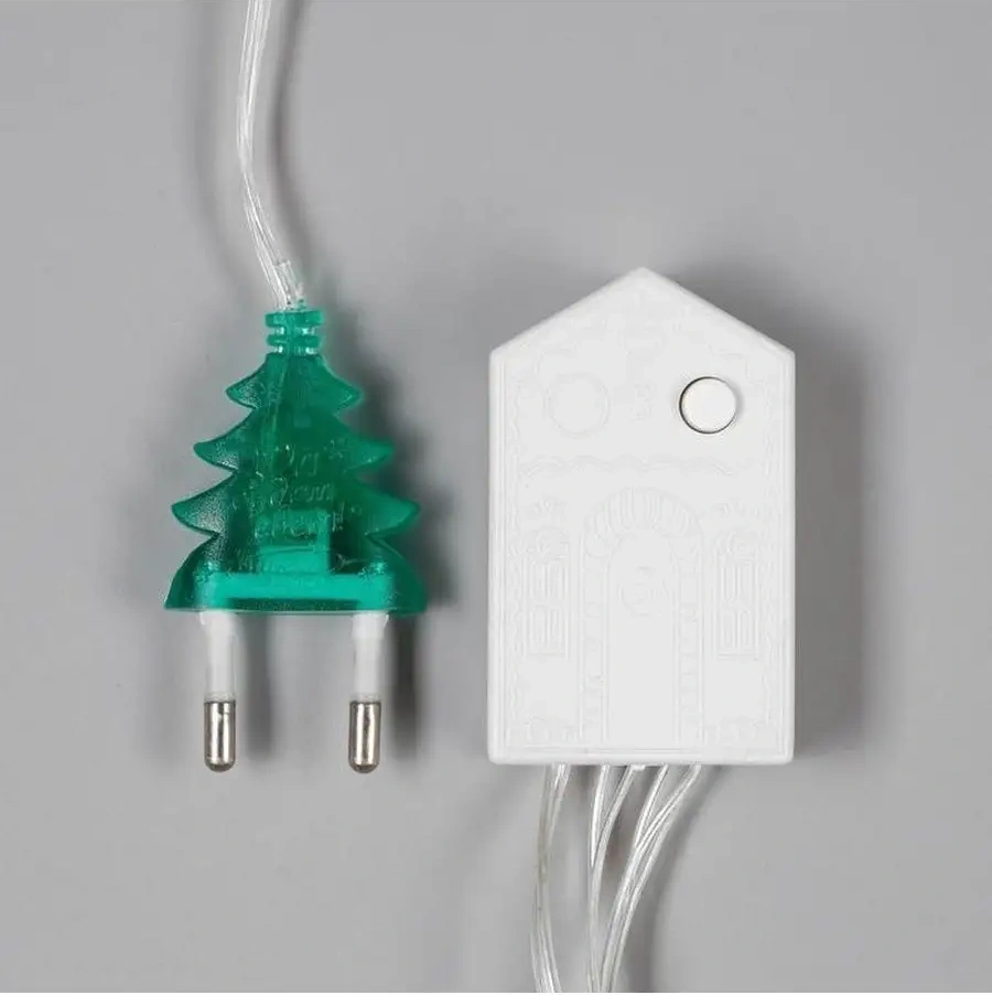 Luazon Lighting Yılbaşı Ağacı İçin 10 M Işıklı Süs Zinc 15540255 Beyaz