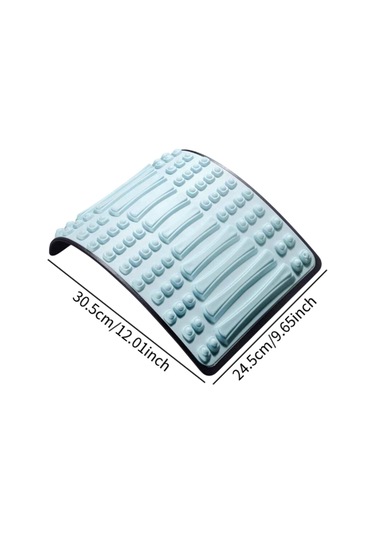 Homyl Sırt Gerdirici Ayarlanabilir Masaj Aleti Kas Eğitimi Yoga Mavi