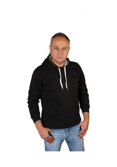 Rafcoll Kapşonlu Sweatshırt (380857325) Siyah