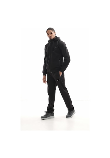 Polarlı Spor Eşofman Takımı Siyah