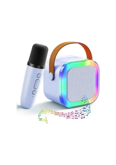 Karaoke Mikrofon Hoparlör Seti Mini 5365