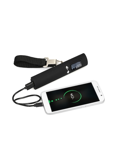 Taşınabilir Dijital Bagaj Tartısı, Güç Bankası Ve El Feneri Fonksiyonu İle Elektronik Tartı, Balık Tartısı, Bagaj Ağırlığı İçin Asma Tartı Diğer