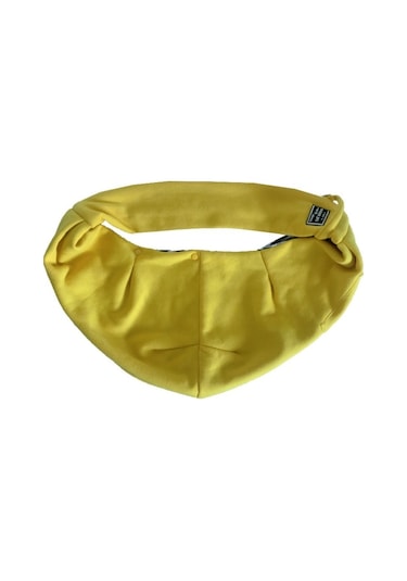 Pet Gezi Taşıma Çantası Pamuk Messenger Omuz Çantası, Renk: Sarı