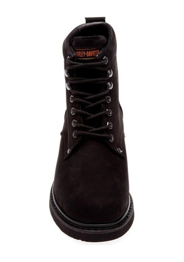 Harley Davidson Gıbson Erkek Black Siyah Nubuk Günlük Bot-siyah Siyah