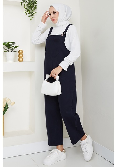 Tek Cepli Bahçıvan Tulum 1553 - Lacivert Lacivert