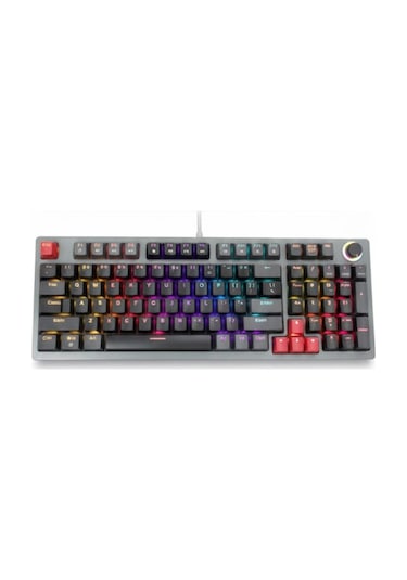 Jedel Kl-114 Mekanik Gaming Klavye - Blue Switch, Rgb Aydınlatmalı, Volume Kontrol
