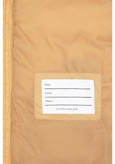 U.s. Polo Assn. Erkek Çocuk Camel Yelek Dokuma 50312089-vr015 Camel