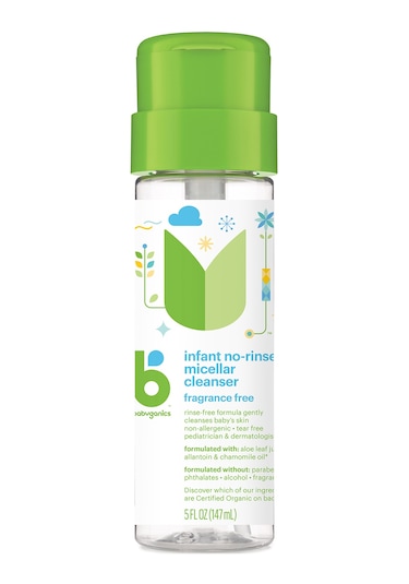 Babyganics Infant No-Rinse Micellar Temizleyici 147 ML