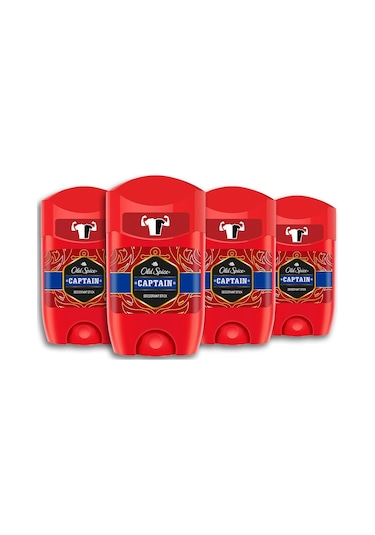 Old Spice Captain Erkek Stick Deodorant 4 x 50 ML