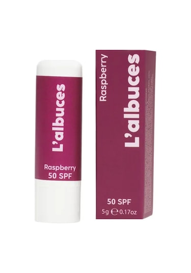 L'albuces Raspberry Lip Balm Dudak Nemlendirici SPF50