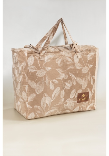 Elart Stella Comfort Uyku Seti Yatak Örtüsü Çift Kişilik 3 Parça 220x240 Cm Bej Bej