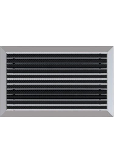 Arfen 40X70 Kaset Fırça Üst Yüzeyli Alüminyum Paspas