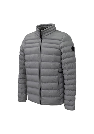 Erkek Haki Spor Şişme Mont 3066 Bgl-st04001 Taş