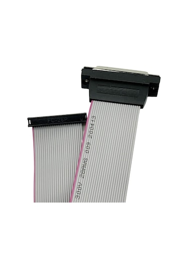 Crackedice Lcd Monitörler İçin Düz Şerit Kablo Db25 - Fc-26 Dişi Konnektör