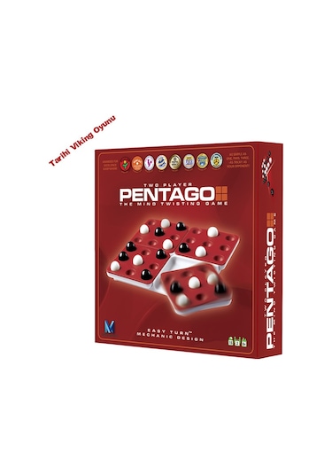 Pentago Eğitici Strateji Ve Zeka Oyunu